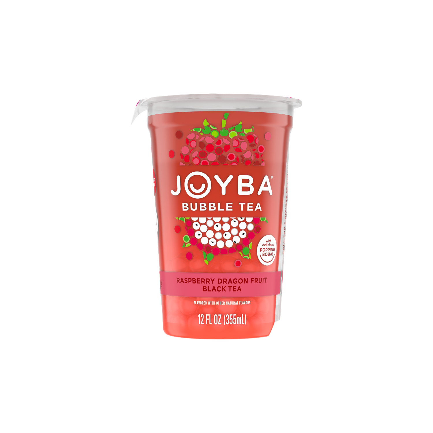 Raspberry Dragon Fruit Black Tea - Bubble Tea | Joyba